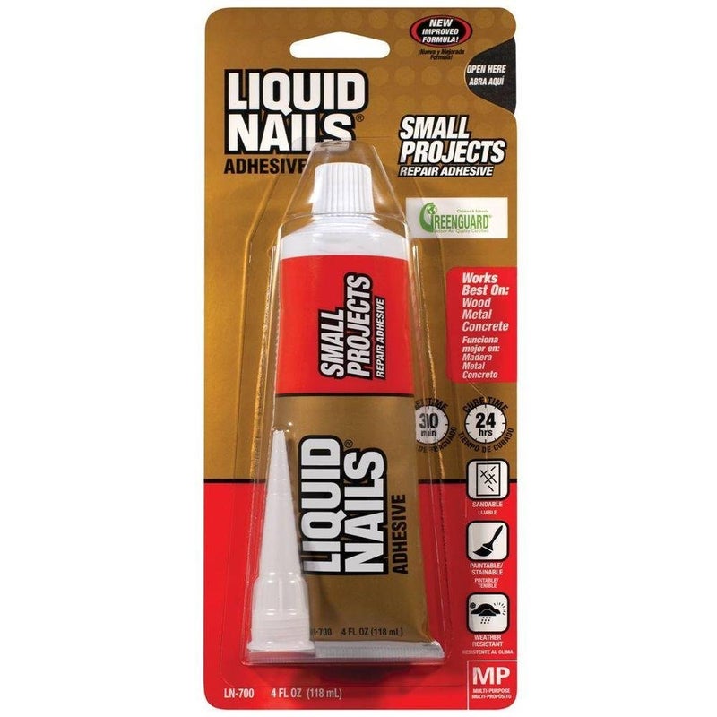 Liquid Nails LN-700 4-Ounce Small Projects and Repairs Adhesive (3) - Image 2